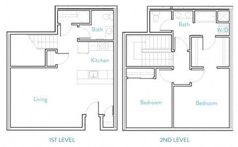 Portland, OR Grant Park Village Apartments 2 bedroom 2 bath